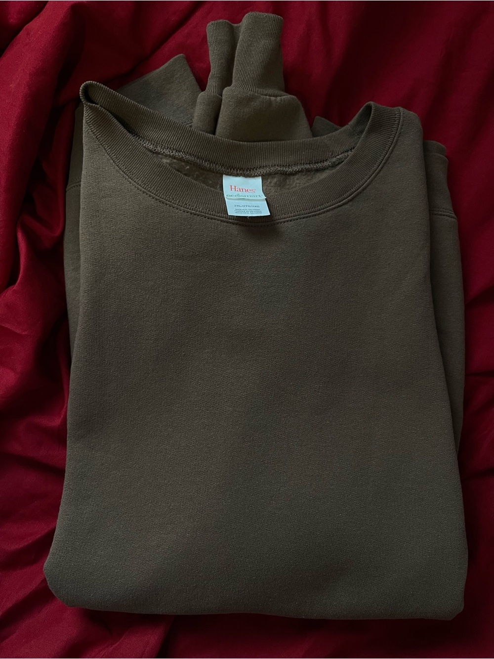 Brown Cotton Crewneck ⭐️